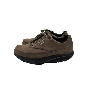 MBT Gore-Tex Shoes Mens Size 8.5‎ Brown Walking Comfort Oxford Leather 400304-22